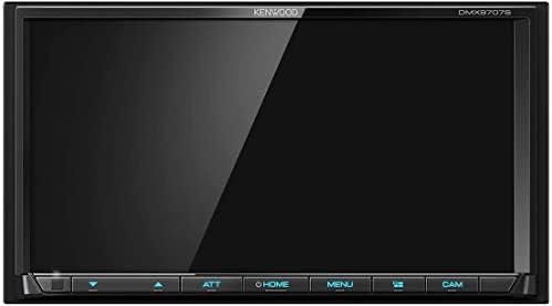 Kenwood DMX9707S 6.95 מקלט מסך מגע מדיה דיגיטלית עם Apple Carplay ו- Android Auto | פלוס CMOS-230 מצלמה אחורית עם חומרת